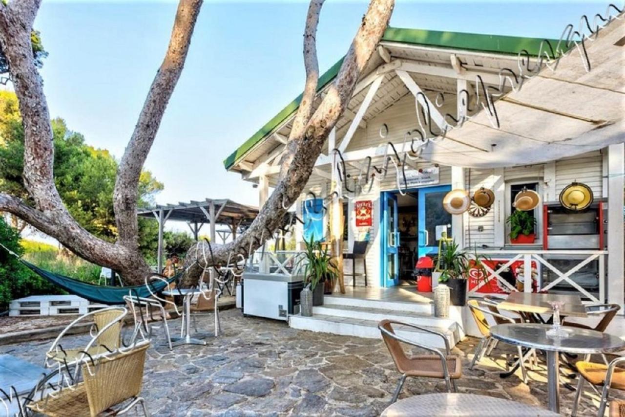 Magnifique Parc de la Presqu'île avec Piscine et Plage face à Porquerolles ! Hyères Exterior foto