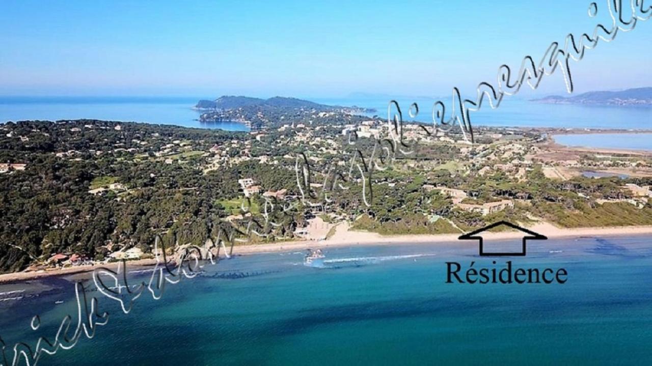 Magnifique Parc de la Presqu'île avec Piscine et Plage face à Porquerolles ! Hyères Exterior foto