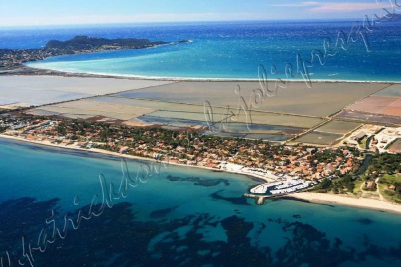 Magnifique Parc de la Presqu'île avec Piscine et Plage face à Porquerolles ! Hyères Exterior foto